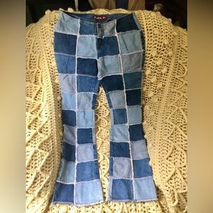 Zana Di Patchwork Jeans